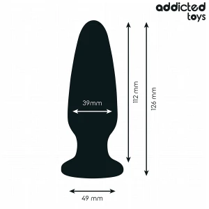 ADDICTED TOYS - PLUG ANALE CON GIOIELLO TAGLIA L 12,6 CM